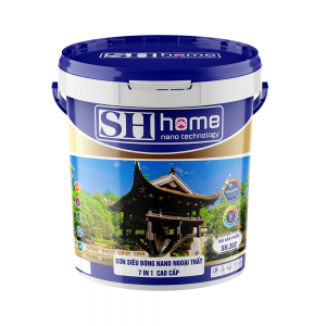 Sơn siêu bóng Nano ngoại thất 7 in 1 cao cấp