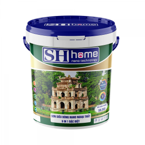 Sơn siêu bóng Nano ngoại thất 9 in 1 đặc biệt