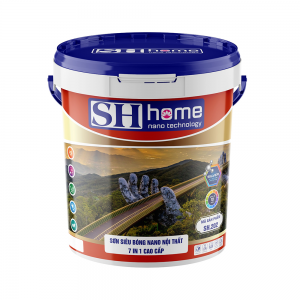Sơn siêu bóng Nano nội thất 7 in 1 cao cấp