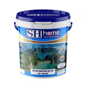 Sơn siêu bóng Nano nội thất 9 in 1 đặc biệt